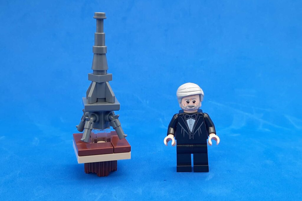 Bricks in Bits LEGO review revision GWP La oficina de Gustave Eiffel review 40579 Torre Eiffel Tower Paris RLFM