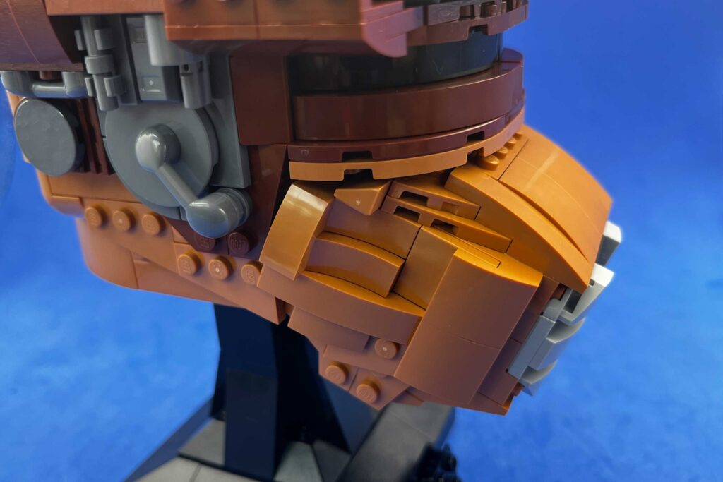 Bricks in Bits LEGO review revision Princesa Leia Boushh 75351 Regreso del Jedi casco helmet Princess Leia Return of the Jedi