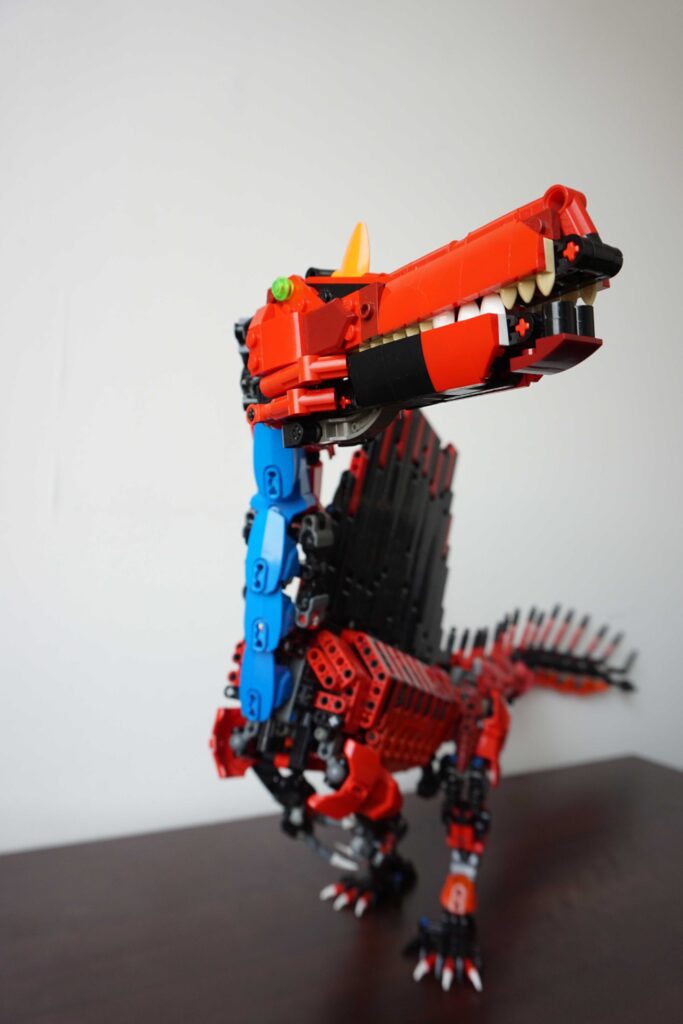 Bricks in Bits LEGO review revision MOC Hari Umpirrez Bionicle CCBS technic rahi dinosaurios espinosaurio Chile Nui
