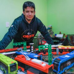 Buses y Trolebuses en LEGO directo desde México