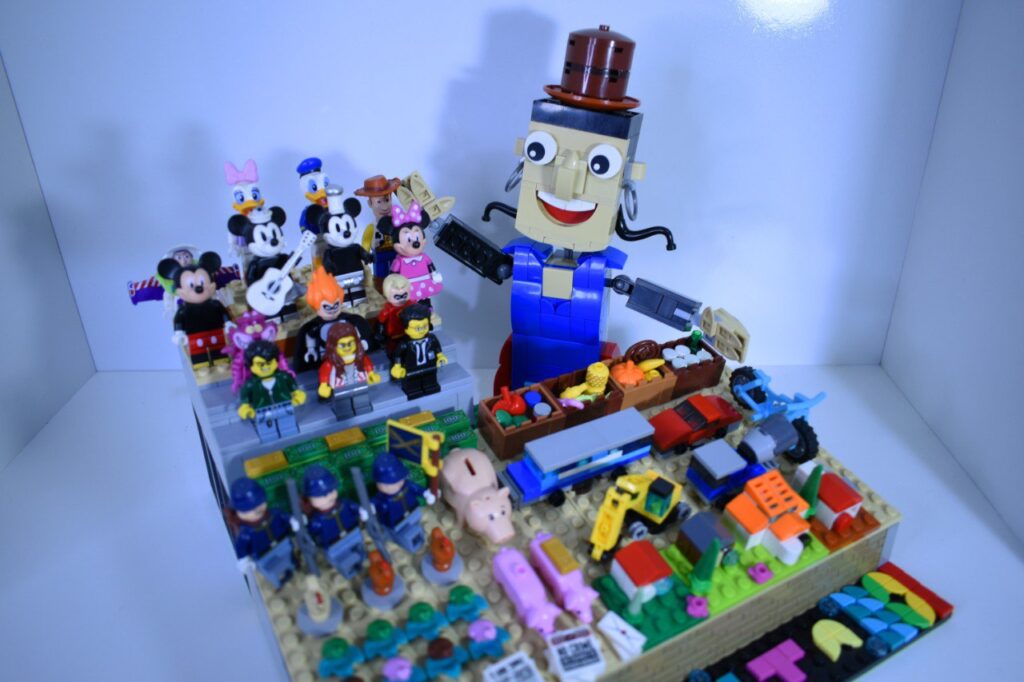 Bricks in Bits LEGO BiBuilders 2023 concurso primera ronda segundo desafio RLFM Diseny 100 anniversary Aniversario