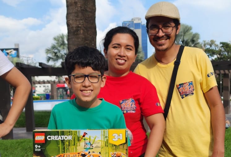 Una familia a prueba de LEGO