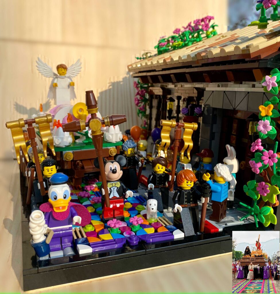 Bricks in Bits LEGO BiBuilders 2023 concurso primera ronda segundo desafio RLFM Diseny 100 anniversary Aniversario