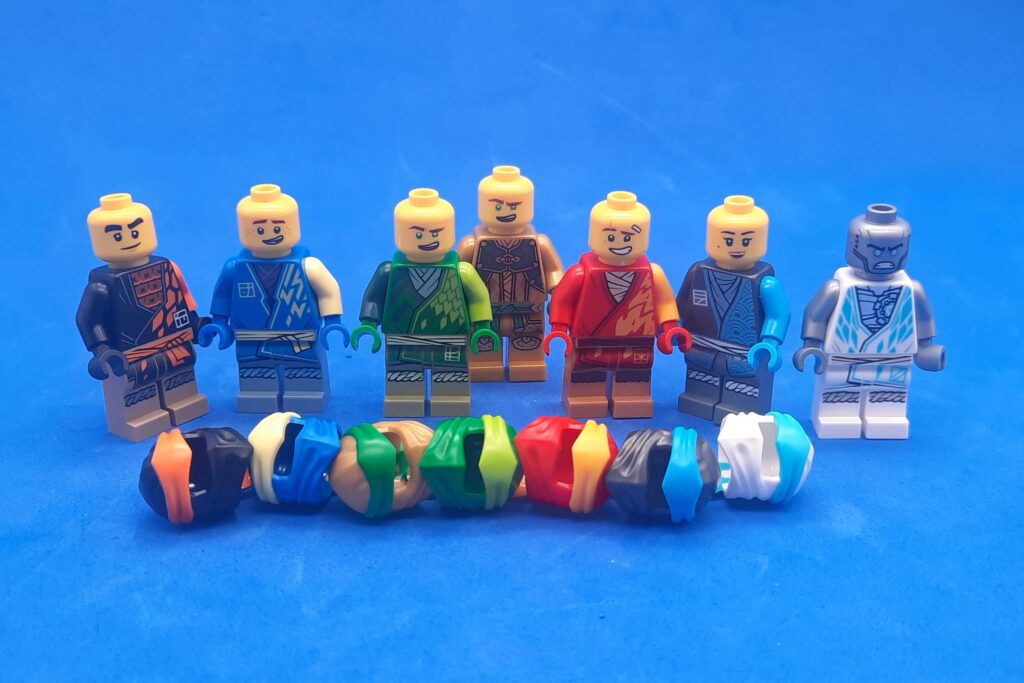 Bricks in Bits LEGO review revision el gran mecha de jay ninjago 71785 RLFM Jay Nya Jay's Titan mech 2023 bone king