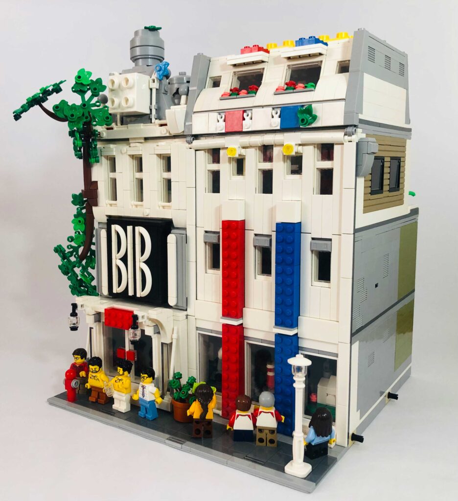 Bricks in Bits LEGO concurso aniversario 2022 primer lugar Mexico modular BiB oficinas entrevista concurso