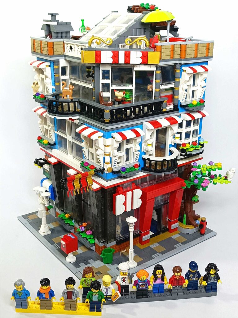 Bricks in Bits LEGO review revision MOC concurso aniversario la máquina del tiempo edificio modular RLUG Colombia