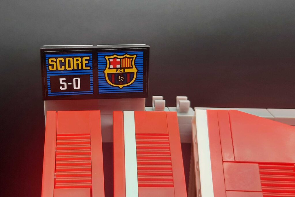 Bricks in Bits LEGO Review Barcelona Mes que un club Barça set Camp Nou (10284) Estadio Stadium Cataluña Messi PSG Juventus Manchester United Old Trafford