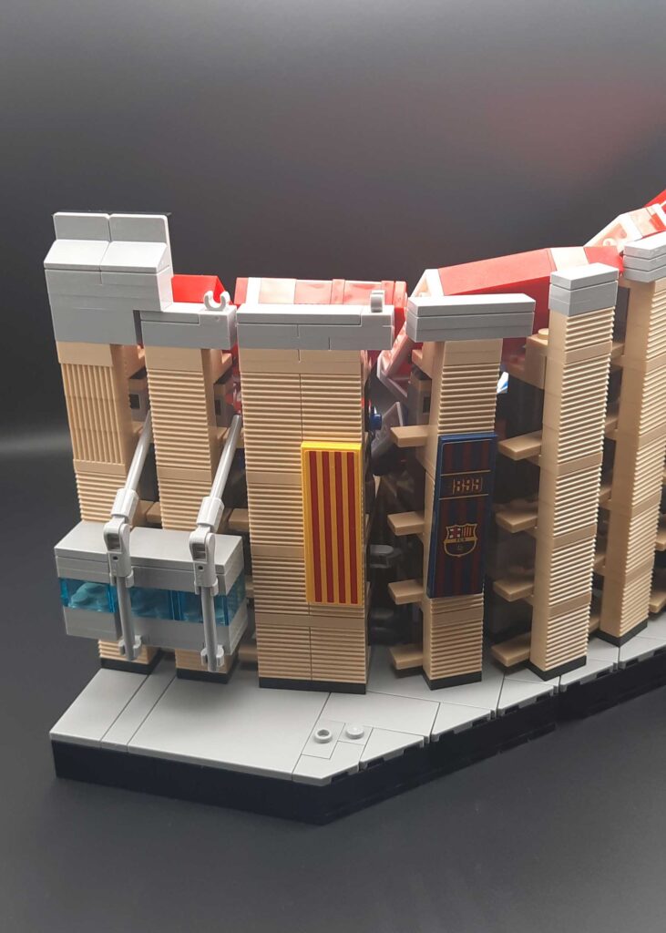 Bricks in Bits LEGO Review Barcelona Mes que un club Barça set Camp Nou (10284) Estadio Stadium Cataluña Messi PSG Juventus Manchester United Old Trafford