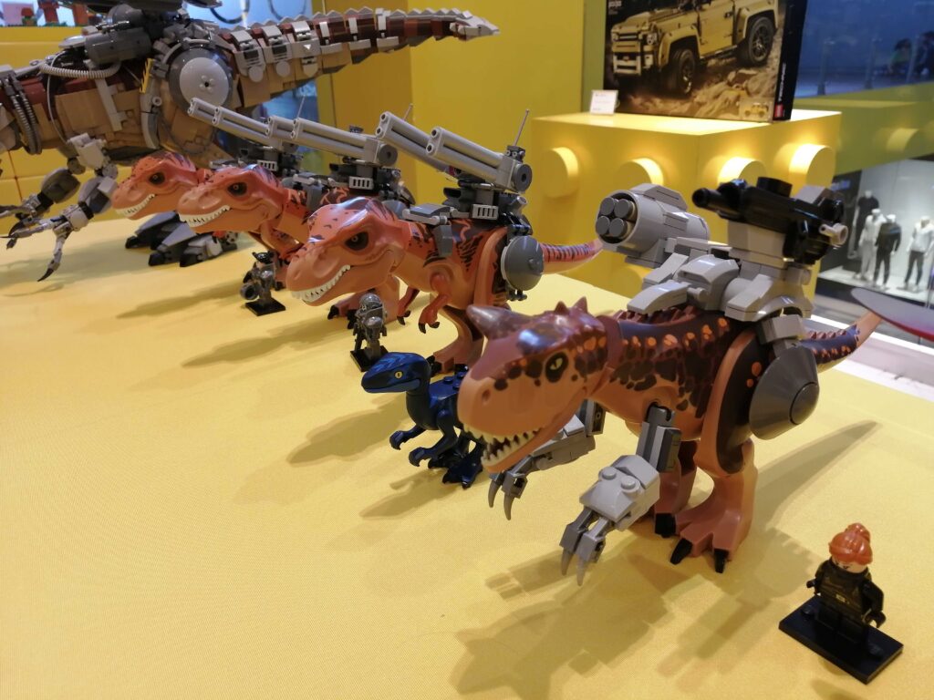 Bricks in Bits LEGO review revision MOC CascoMOC Dino raiders dinosaurios tiranosaurio T-Rex 75936 Valorian Rulon