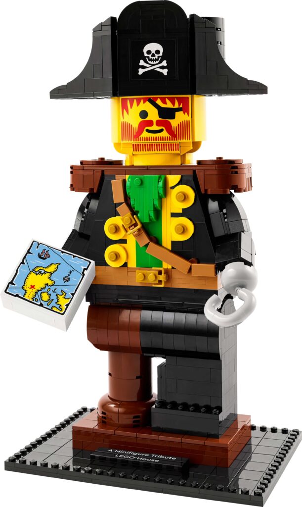 Bricks in Bits LEGO reveal LEGO House Exclusive Tribute to Minifigure Tributo a la Minifigura 40504 barba roja redbeard