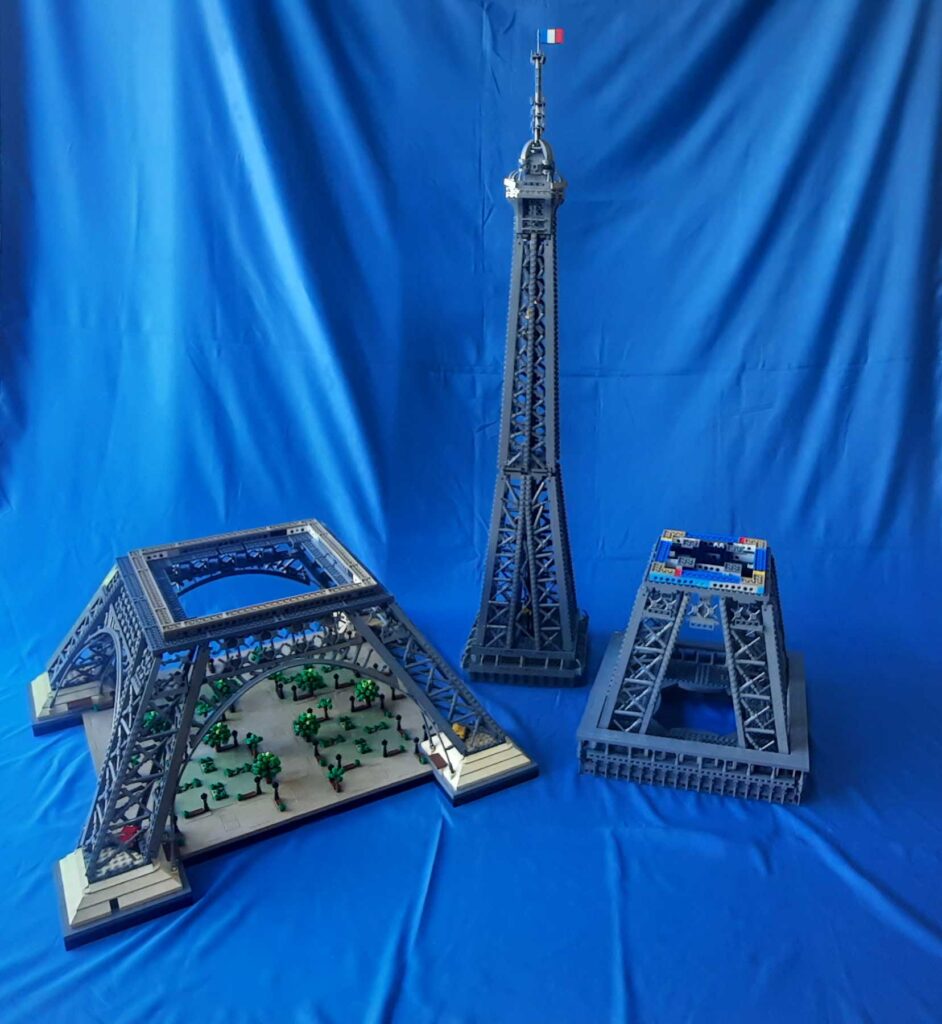 Bricks in Bits LEGO review revision set 10307 Torre Eiffel tercera parte Paris la Dame de Fer RLFM 10k Iconic