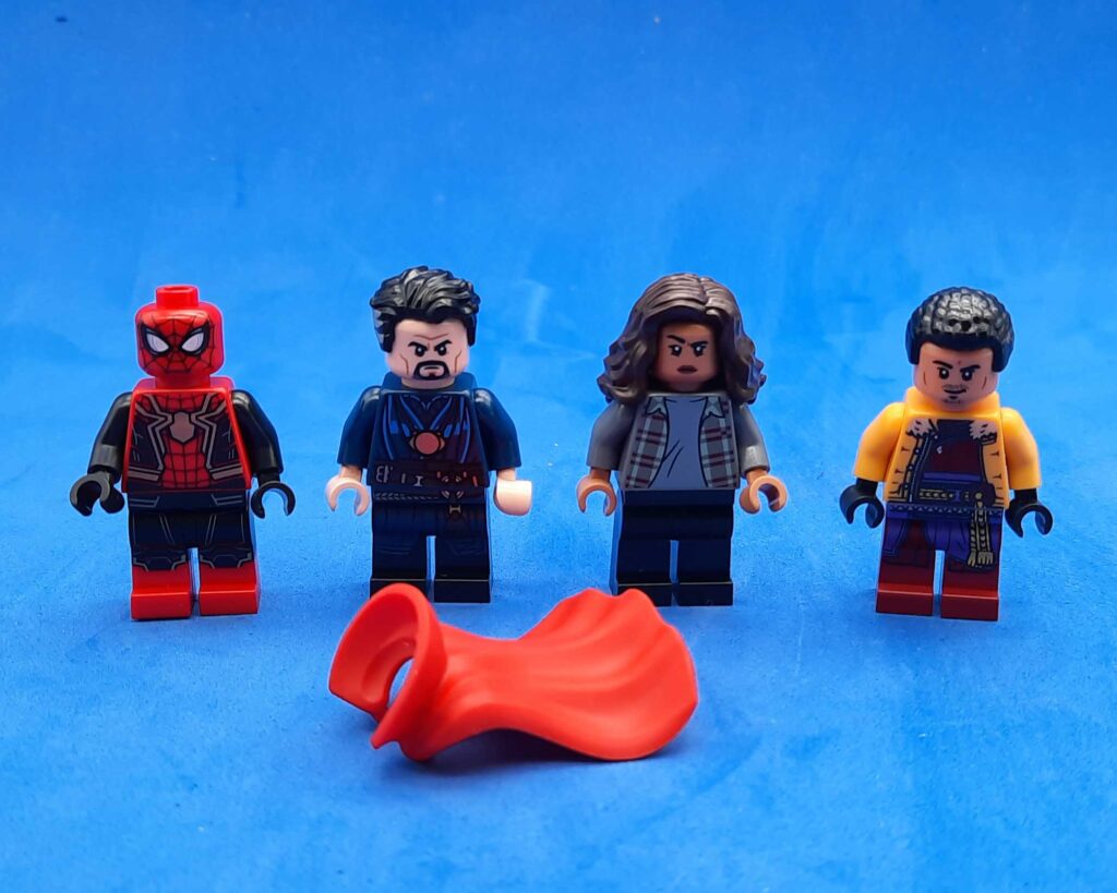 Bricks in Bits LEGO set review Spider-man Sanctum Sanctorum Dr Strange Wong MJ Marvel 76185 90 aniversario