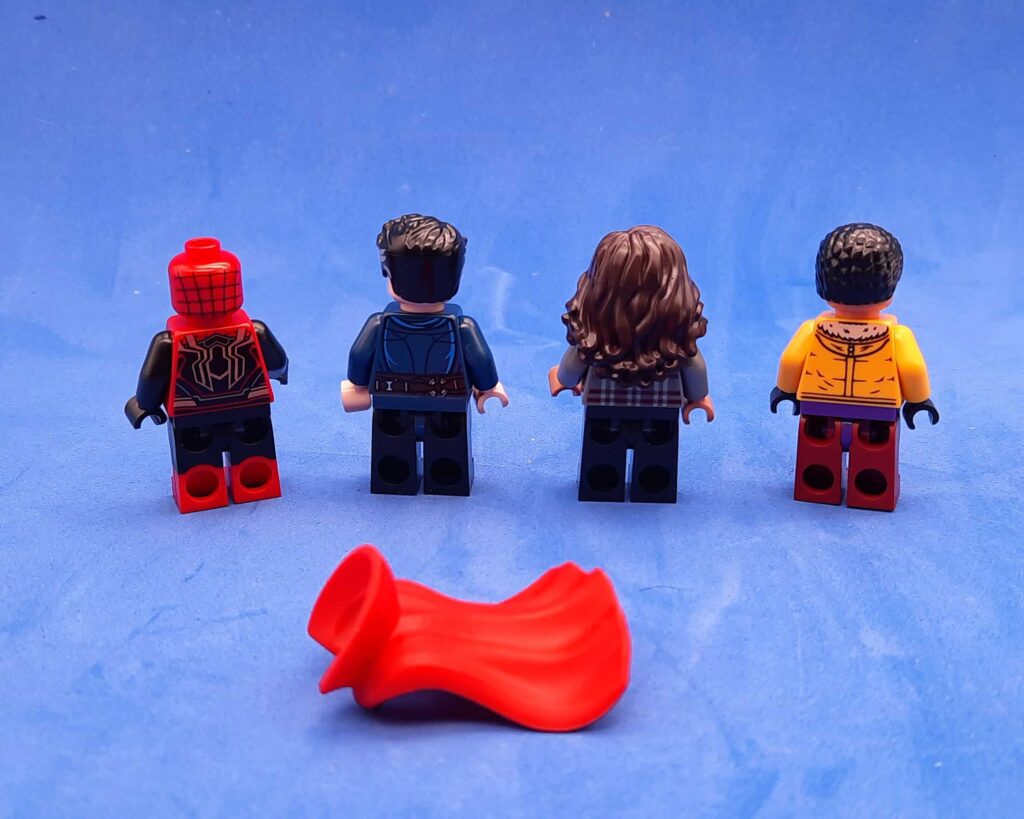 Bricks in Bits LEGO set review Spider-man Sanctum Sanctorum Dr Strange Wong MJ Marvel 76185 90 aniversario