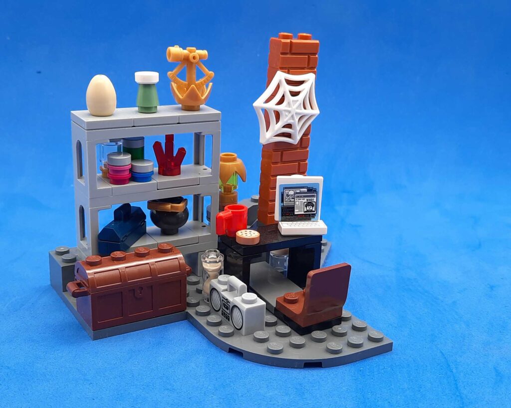Bricks in Bits LEGO set review Spider-man Sanctum Sanctorum Dr Strange Wong MJ Marvel 76185 90 aniversario