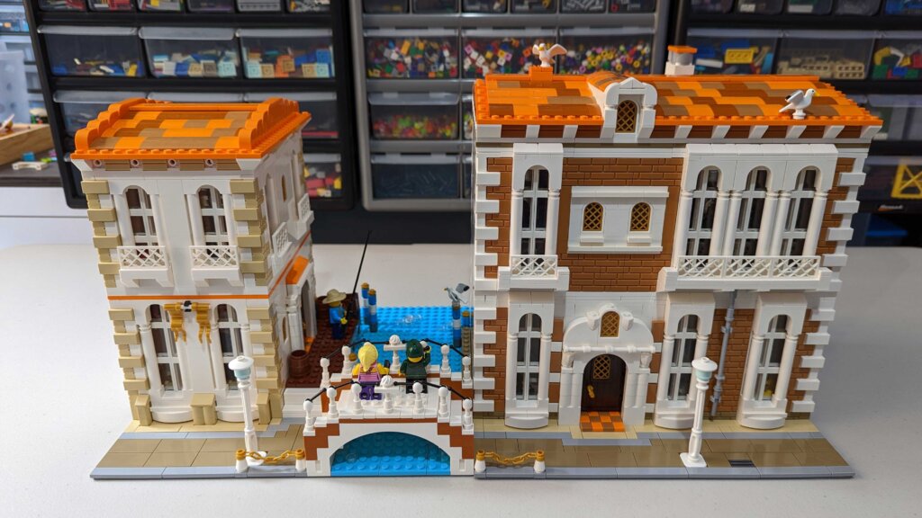 Bricks in Bits LEGO review revision set Casas Venecianas Venetian Houses 910023 brick linkdesigner program Paco 