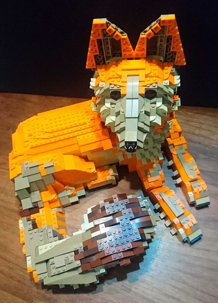 Bricks in Bits LEGO review revision zorrito run run LCP Lima Peru zorro andino MOC creación Real Plaza Salaverry 90 aniversario