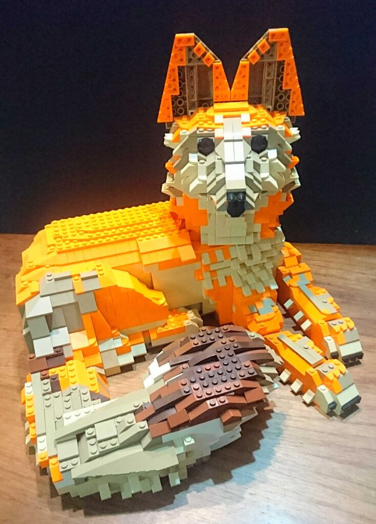 Bricks in Bits LEGO review revision zorrito run run LCP Lima Peru zorro andino MOC creación Real Plaza Salaverry 90 aniversario