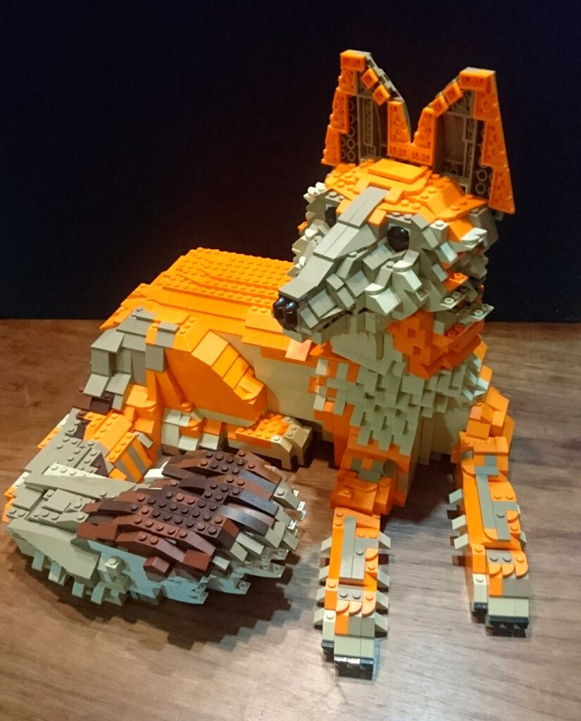 Bricks in Bits LEGO review revision zorrito run run LCP Lima Peru zorro andino MOC creación Real Plaza Salaverry 90 aniversario