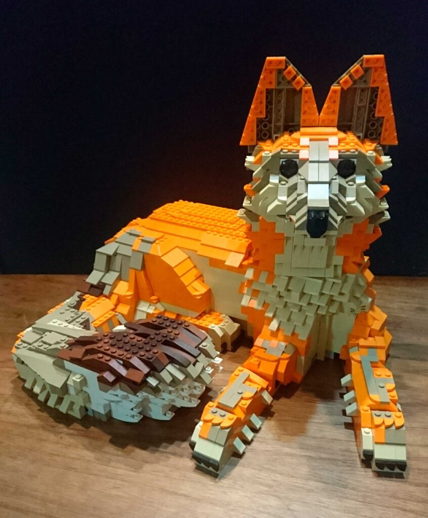 Bricks in Bits LEGO review revision zorrito run run LCP Lima Peru zorro andino MOC creación Real Plaza Salaverry 90 aniversario