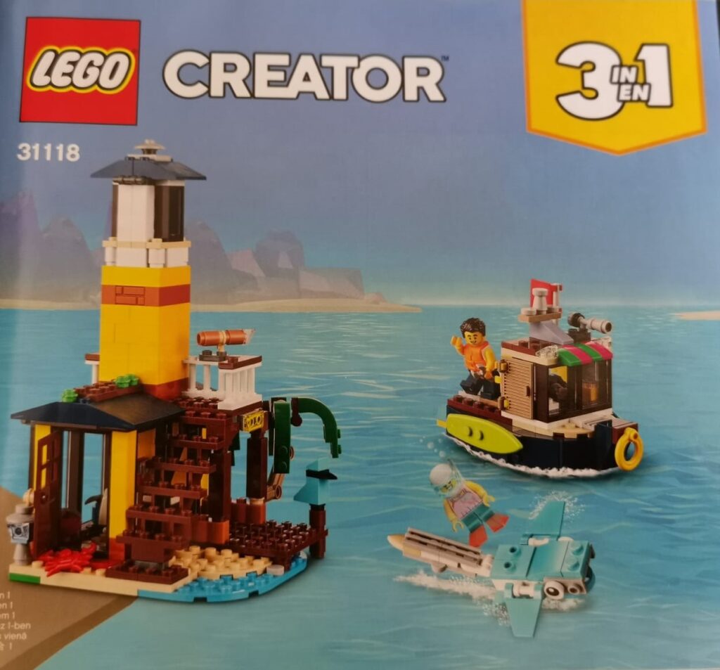 Bricks in Bits LERGO review revision Surfer Beach House 31118 3en1 3in1 set 90 aniversario 