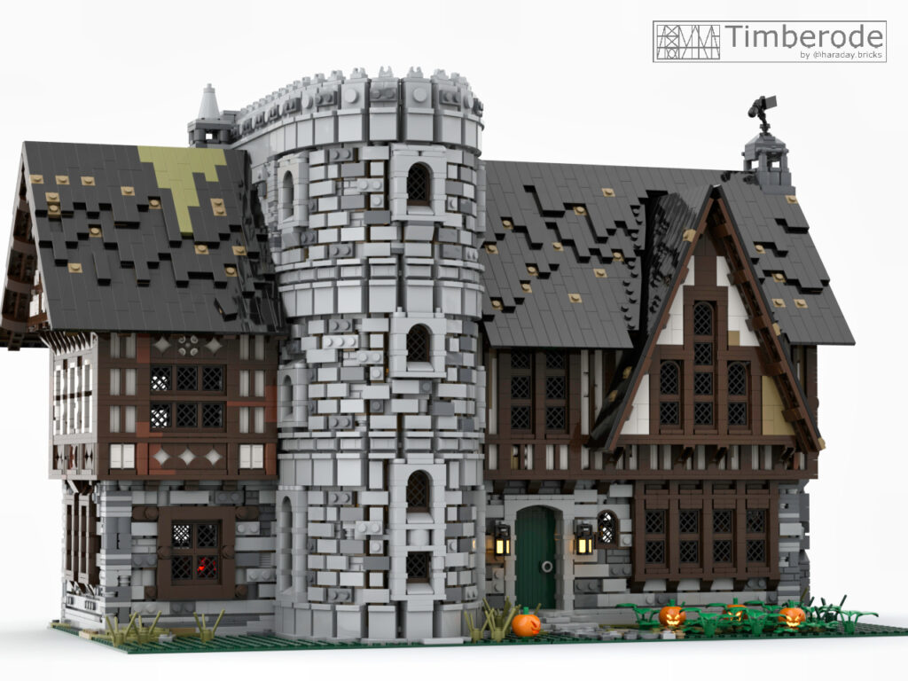 Bricks in Bits LEGO review revision Hudson House MOC creación casa de madera Tom Hardy Fajita Friday 90 aniversario