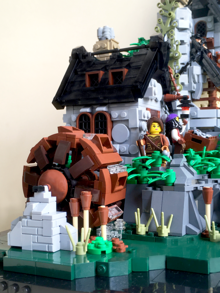 Bricks in Bits LEGO review revision Puerto de Skaldar lego Tolkien MOC creación El Señor de los Anillos LOTR 90 aniversario